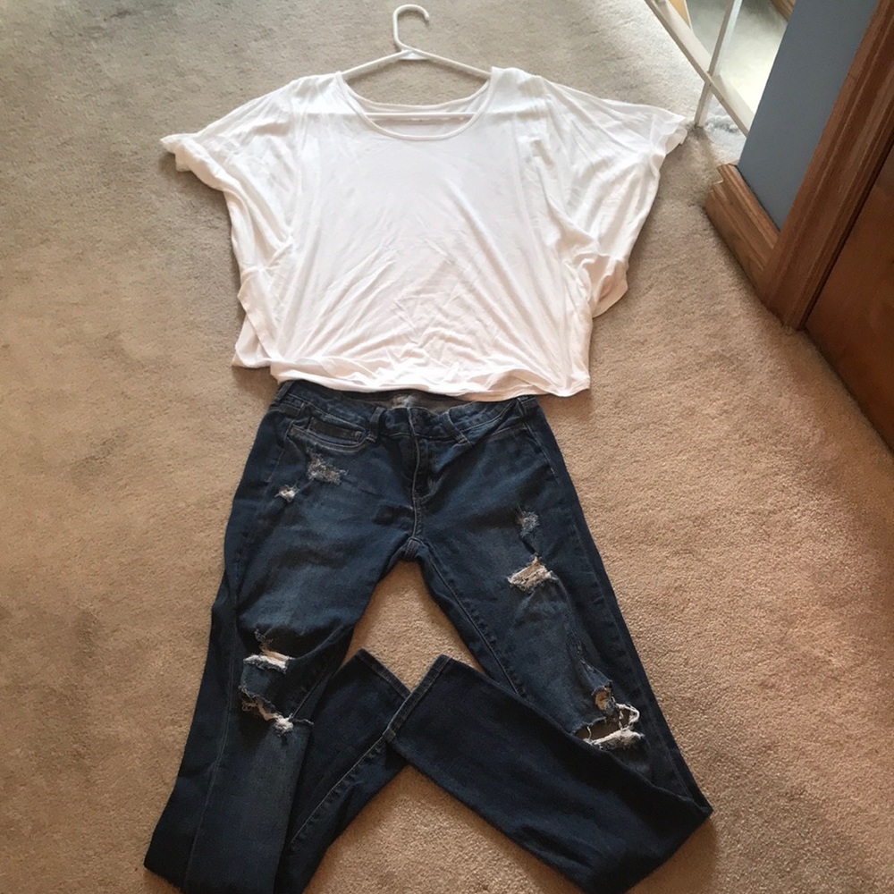 Medium wash jeans  SIZE- 3